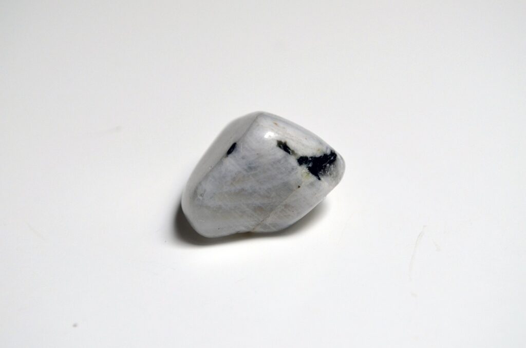 the rainbow moon, moonstone, crystal