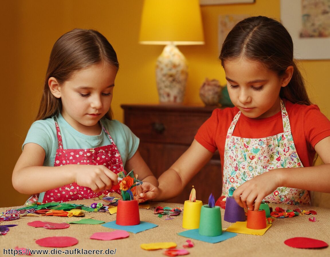 Alltagsgegenstände neu gestalten und dekorieren - Basteln mit Kindern - Das sind die besten Ideen