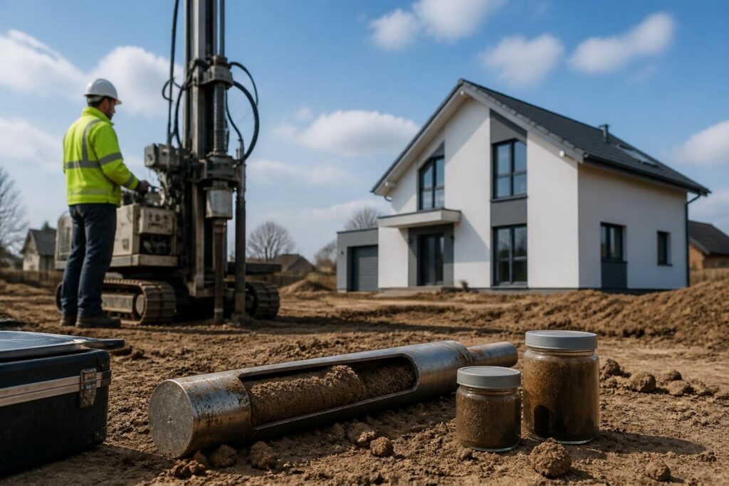 Baugrunderkundung als Grundlage sicherer Bauplanung