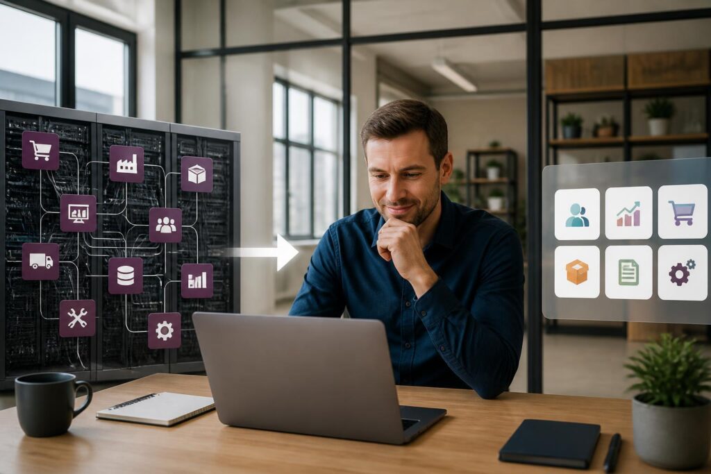 ERP-System für KMU: Was Odoo von klassischen Großsystemen unterscheidet